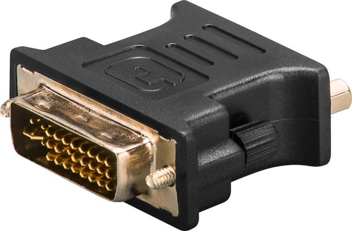 Adattatore grafico dvi maschio - adattatore,