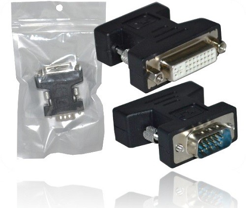 Adattatore vga maschio dvi d - maschio, dvi-d