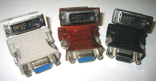 Adattatore vga femmina dvi - vga,